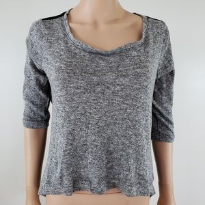 French Laundry Skull Tee Hi Lo Medium